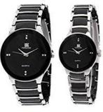 Iik Collection Watches Analogue Black Dial Unisex Watch Iik021M 1001W