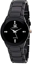 Analogue Black Dial Women's & Girl's Watch IIK 1034W