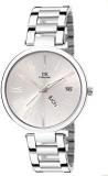 IIK COLLECTION Women's & Girl's Watch Silver Dial Silver Colored Strap