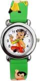 J JAMVAI New Kids GRN BHEEM Analog Watch For Boys And Girls