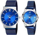 Jainx Casual Analogue Unisex Watch Blue Dial Blue Colored Strap JC482