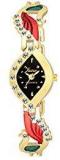 Jainx Kundan Style Black Dial Analog Watch For Women & Girls JW562