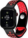 Jainx Multifunctional Black & Red Smart Fitness Tracker Unisex Band Watch JS1303