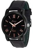 Jainx Slim Black Dial Analog Watch For Men & Boys JM207