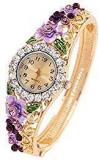 Jewels Galaxy Analogue Brown Dial Girls And Womens Watch