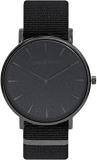 Joker & Witch Analogue Unisex Watch Black Dial Black Colored Strap