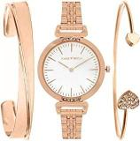 Joker & Witch Peace Rosegold Analog Watch Bracelet Set For Women