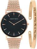 Joker & Witch Sydney Rosegold Watch Bracelet Stack For Women