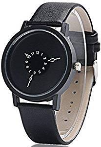 Kitcone Analog Multi Colour Dial Women's Watch Black Unisex 3