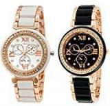 Kitcone Analog Multi Colour Dial Women's Watch Pack Of 2 With Box Packaging