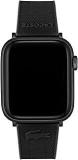 Lacoste Apple Watch Strap Analog Digital Black Dial Unisex Adult Watch 2050009