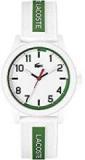 Lacoste Teen Analog White Dial Unisex Adult Watch 2020140