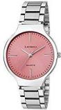 Laurels Alice Pink Dial Analog Wrist Watch For Women