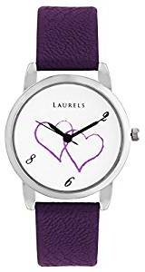 Laurels February 1 Analogue White Dial Women's Watch Lo Feb 102