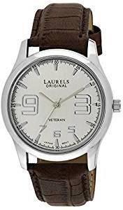 Laurels Veteran Analog Silver Dial Men's Watch Lo Vet 202