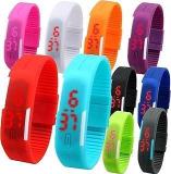 LEMONADE Pack Of 16 Multicolor Unisex Silicone Digital LED Band Wrist Watch For Boys, Girls, Men, Women