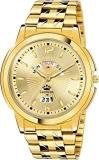 LIMESTONE Original Gold Plated Quartz Wrist Watch For Men