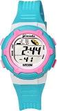 Lionmati Waterproof Digital Unisex Kids Watch With Alarm, Sound, Stopwatch, Night Light Multicolor Dial, Multicolor Band