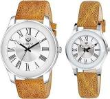 LORENZ Combo Of Two Tone Dial Analog Watch For Couple