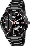 Lorenz MK 2031W Day & Date Analog Black Dial Men's Watch