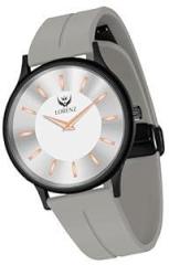 LORENZ Slim Case Analog Watch with Grey Magnetic Lock Strap|Watch for Men & Women| MK 4066R