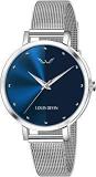 LOUIS DEVIN LD L144 BLU CH Mesh Steel Chain Analog Wrist Watch for Women