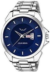 LOUIS DEVIN Men's Watch Silver Colored Strap