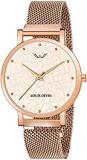 LOUIS DEVIN RG141 Rose Gold Dial Analog Wrist Watch For Women