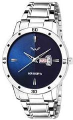 LOUIS DEVIN WT030 Stainless Steel Chain Analog Wrist Watch for Men