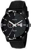 Matrix Black Swiss Analog Wrist Watch For Men & Boys