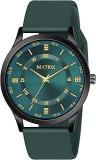 Matrix Dope Black/Green Dial With Softest Silicone Strap Analog Watch For Men's & Boys