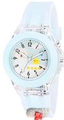 Matrix Kids Edition 3D Cartoon Analog Watch with Disco Light | 3D Cartoon Character On Strap | for Kids