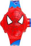 Matrix Kids Edition Spiderman/Hello Kitty/Micky Mouse Heads Up Projector Image Digital Watch For Kids Spiderman