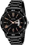 Matrix Premium Day & Date Black Dial Watch For Boys & Men's DD 53