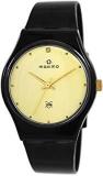 Maxima Analog Gold Dial Unisex's Watch 02166PPGW