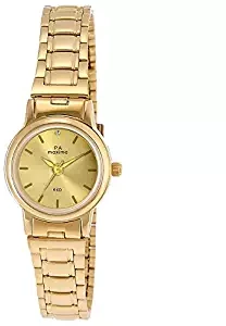 Maxima Analog Gold Dial Unisex's Watch 26790CMLY