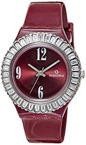 Maxima Analog Maroon Dial Women's Watch 29293PPLN