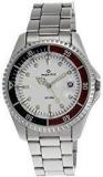 Maxima Attivo Analog White Dial Men's Watch 00455CMGI