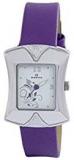 Maxima Purple Analog White Dial Women's Watch 41330LMLI