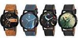 Meclow Analogue Multicolour Dial Combo Of 4 Men's Watches 2