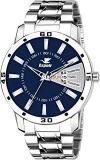 Mens ESP12457 Analog Blue Dial Watch