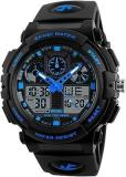 Mens Men's Sports Watch, Large Face Waterproof Dual Time Stopwatch Alarm LED Back Light Count Down Wrist Watch 1270