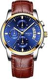 Men's Watches Analogue Chronograph Quartz Wristwatches For Men 2353