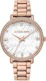 Michael Kors Analog White Dial Women's Alloy Watch Mk4594