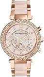 Michael KorsAnalog Parker Blush Dial Women's Watch MK5896