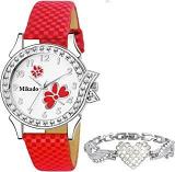 Mikado Butterfly Bracelet Design Girl's Watch