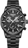 NIBOSI Men's Watches Analog Business Chronograph Casual Watches Military Waterproof Stainless Steel Wrist Watches For Boy