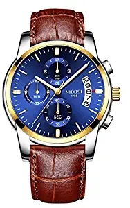 Men's Watches Analogue Chronograph Quartz Wristwatches for Men 2353