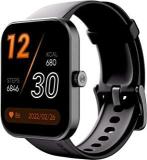 Noise Noise ColorFit Pulse 2: 1.8 inch Biggest Display Smart Watch, 550 NITS Brightness, Sleek Metallic Body, HR, Sleep & Spo2 Monitoring, Upto 10 Days Battery Life, Calls & SMS Reply Jet Black