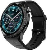 Noise Origin Smart Watch Smoothest UI Experience New Nebula UI & EN 1 Processor, 1.46 ApexVision AMOLED Display, Stainless Steel, Contour Cut Design, Fitness Age, Fast Charging Jet Black